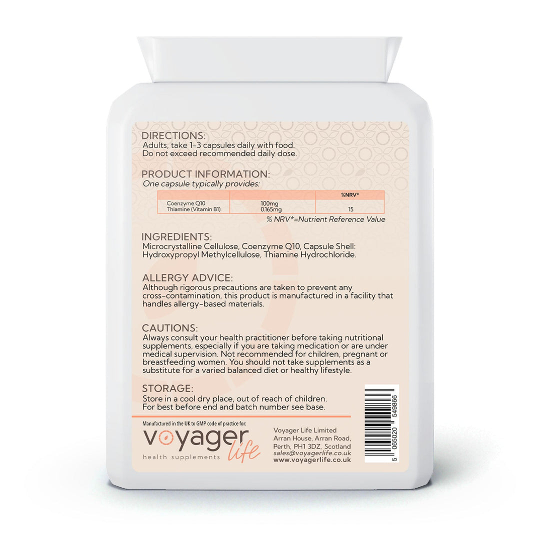 CoQ10 PLUS 100mg 90 Capsules