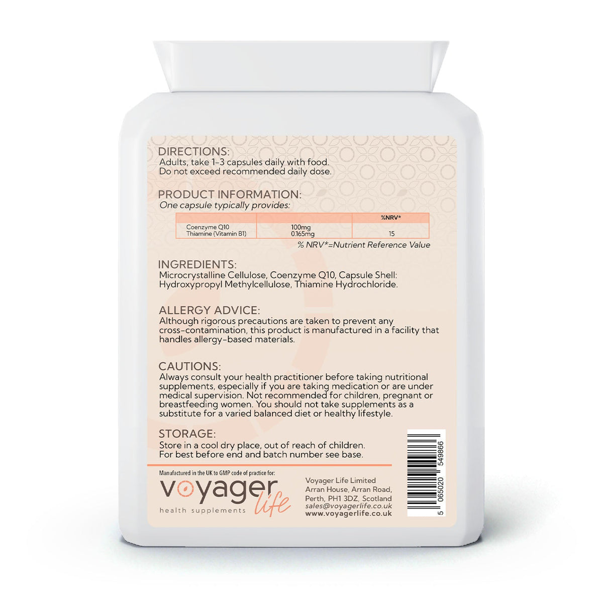 CoQ10 PLUS 100mg 90 Capsules