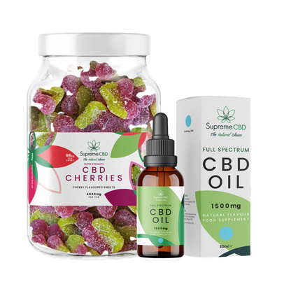 Supreme CBD - CBD Oil With FREE 4800mg Gummies