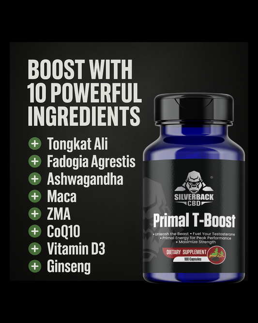 Silverback Men’s Daily Vitality Capsules (T-Boost Formula)