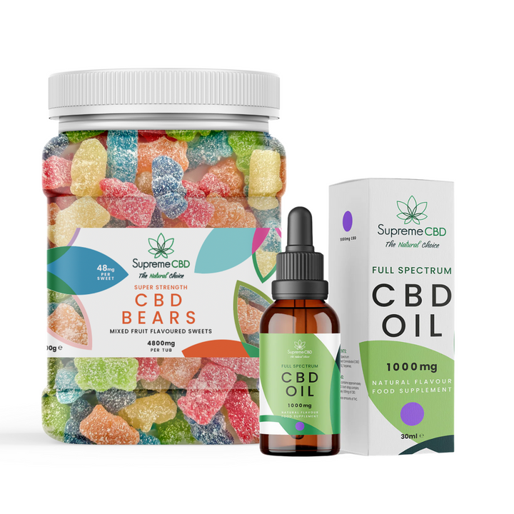 Supreme CBD - CBD Oil With FREE 4800mg Gummies