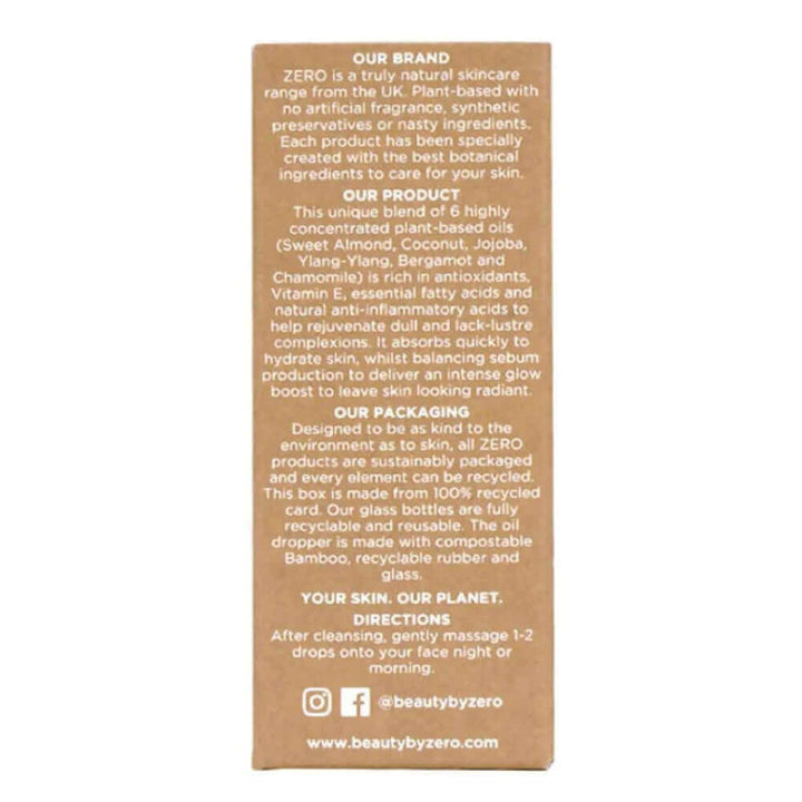 Skin Academy Zero | 100% Natural Replenishing Facial Oil
