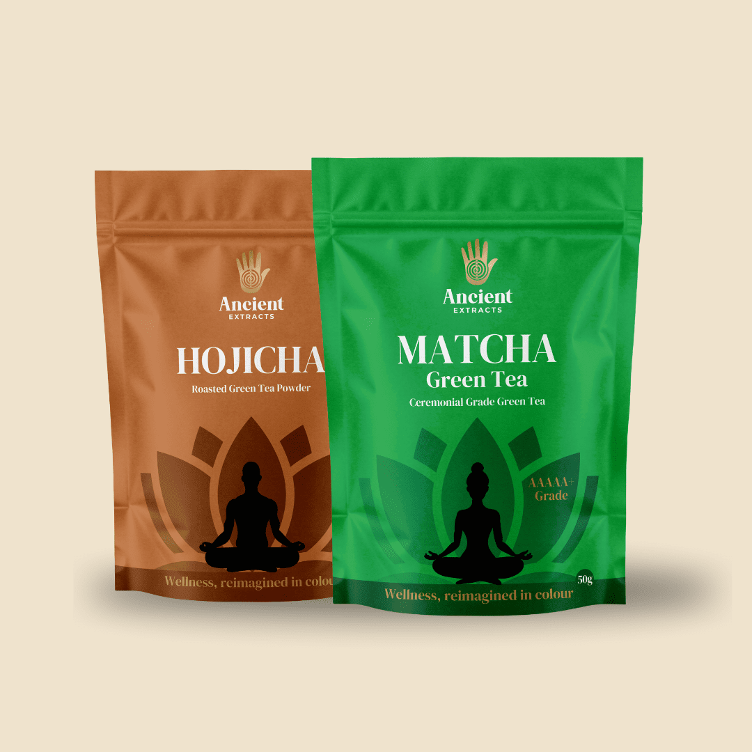 Ancient Extracts - Ceremonial Pair - Matcha & Hojicha