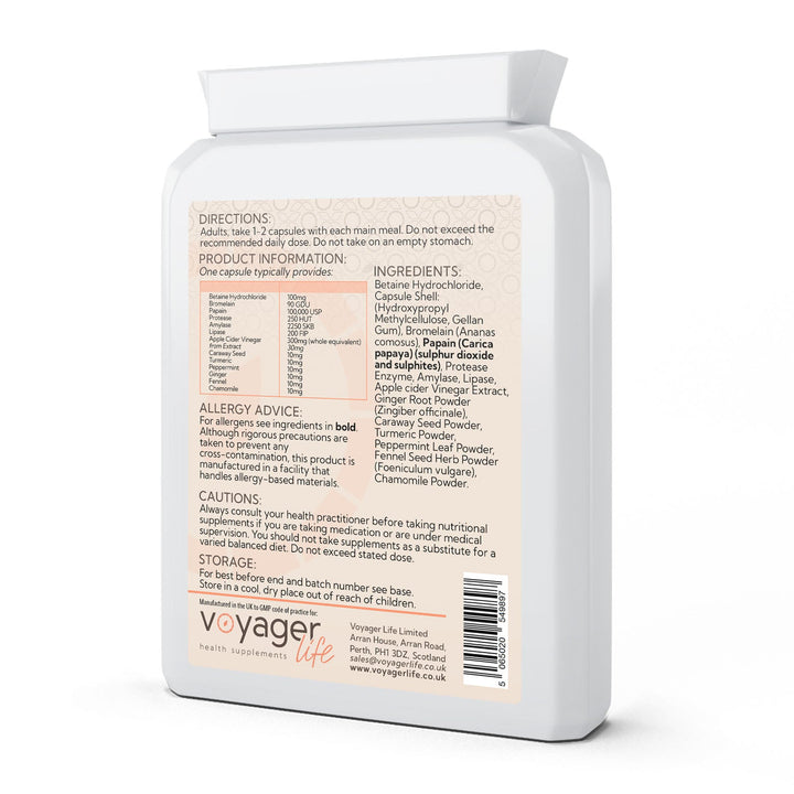 Digestive Enzymes Complex 90 Capsules