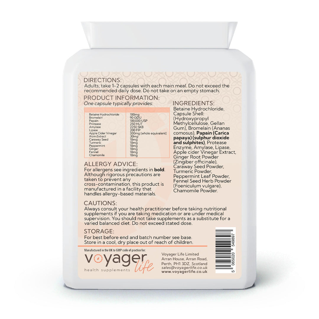 Digestive Enzymes Complex 90 Capsules
