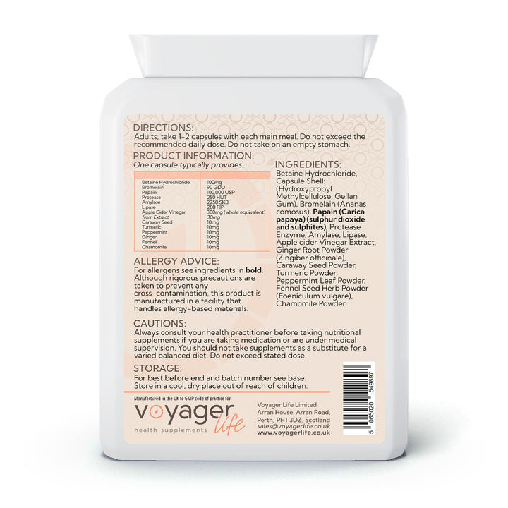 Digestive Enzymes Complex 90 Capsules