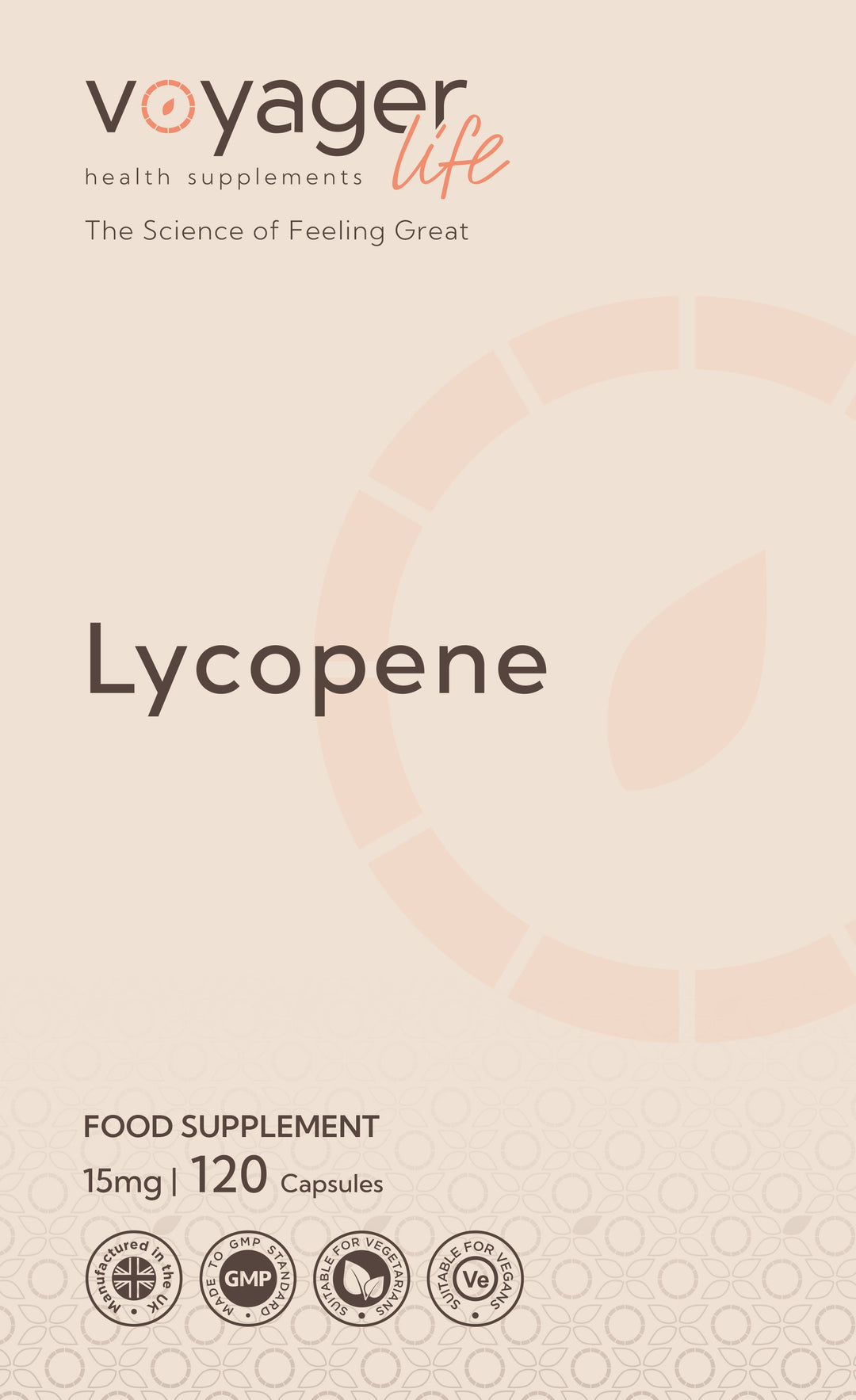 Lycopene 15mg 120 Capsules