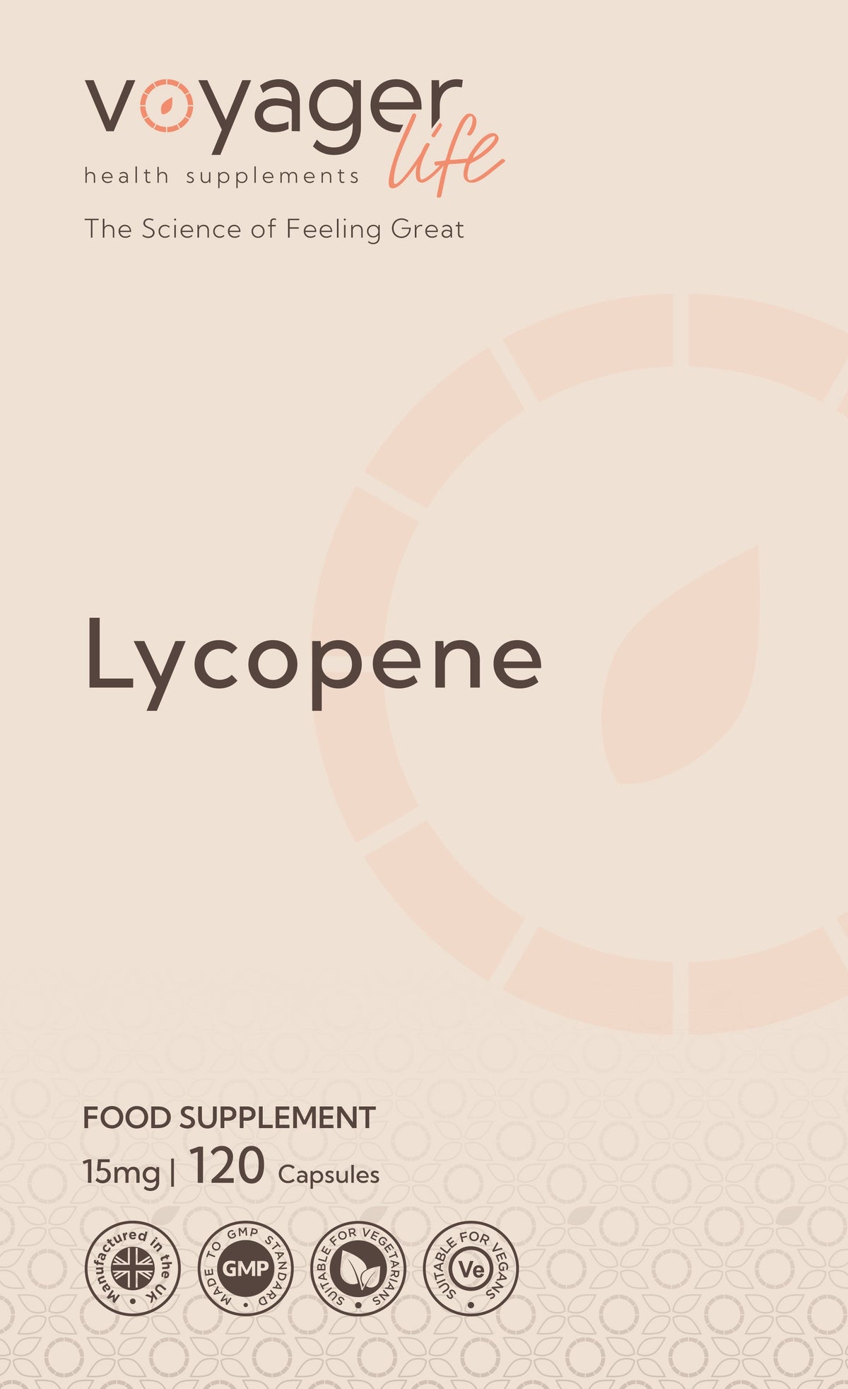 Lycopene 15mg 120 Capsules