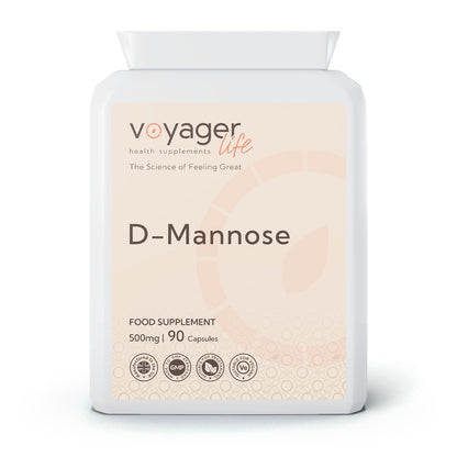 D-Mannose 500mg 90 Capsules