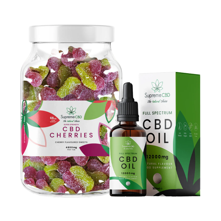 Supreme CBD - CBD Oil With FREE 4800mg Gummies