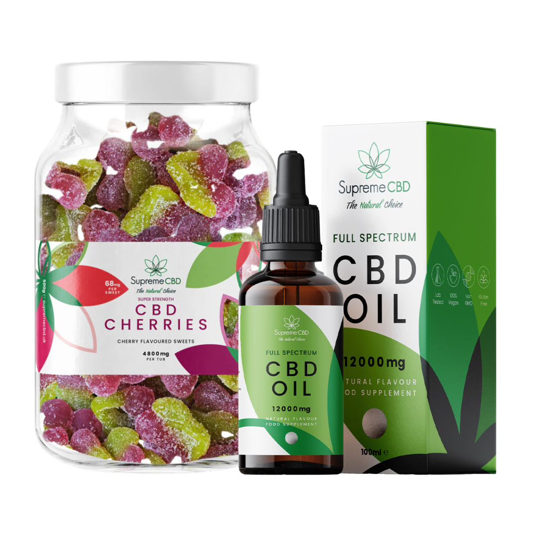 Supreme CBD - CBD Oil With FREE 4800mg Gummies