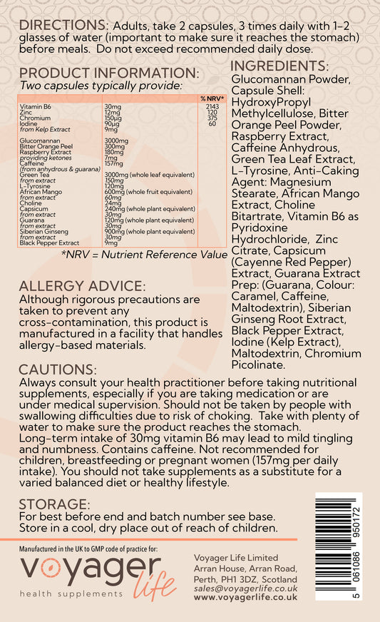 Meta Support Complex with Glucomannan 90 Capsules