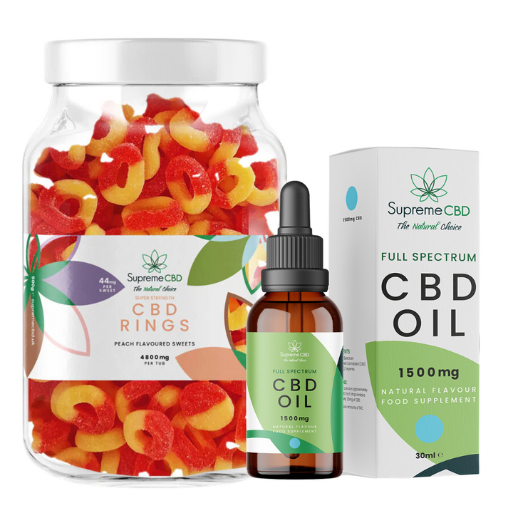 Supreme CBD - CBD Oil With FREE 4800mg Gummies