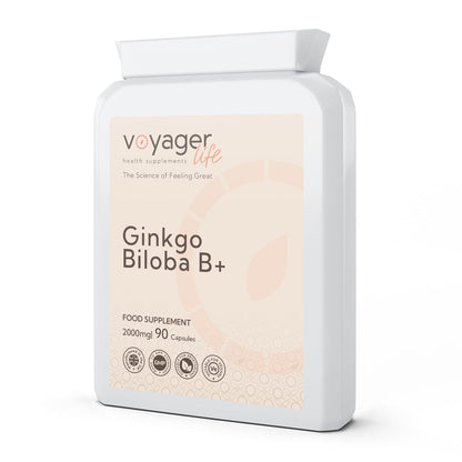 Ginkgo Biloba B+ 2,000mg 90 Capsules