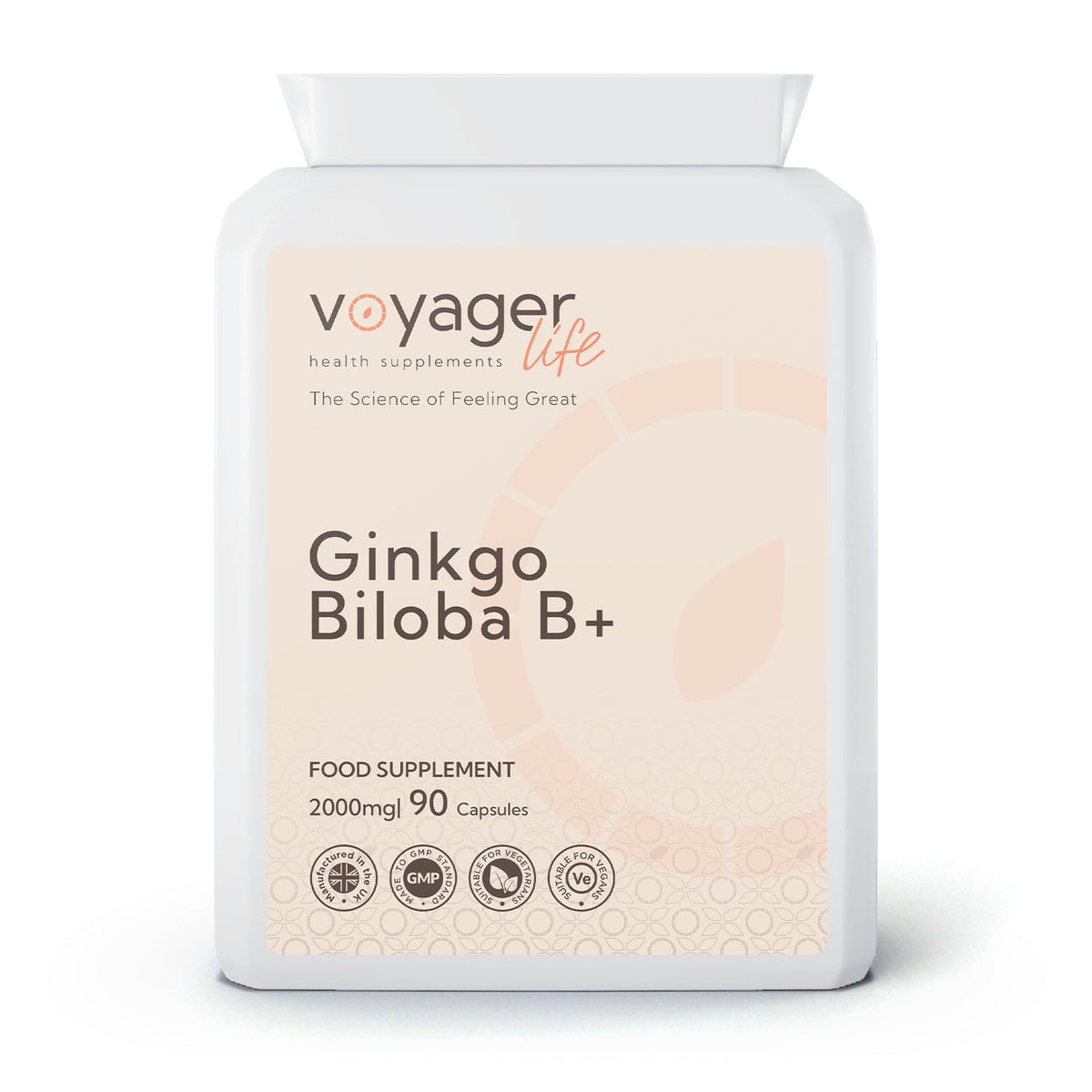 Ginkgo Biloba B+ 2,000mg 90 Capsules