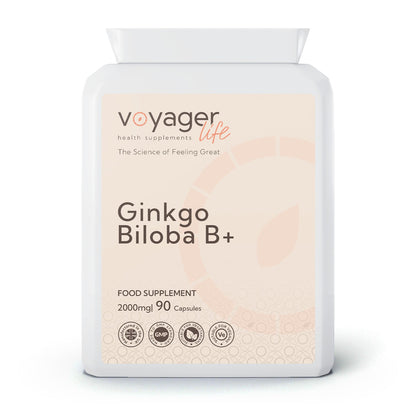 Ginkgo Biloba B+ 2,000mg 90 Capsules