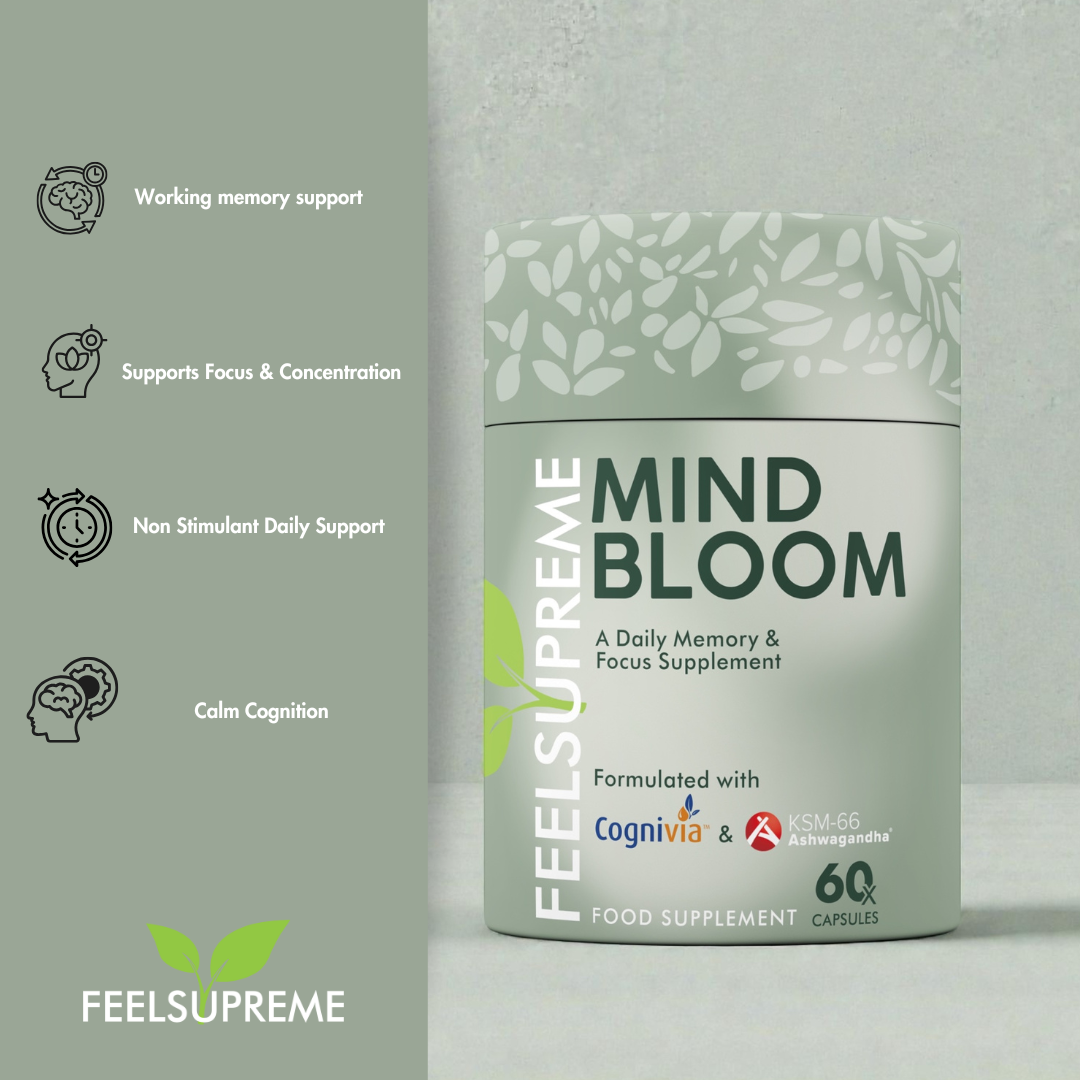 Feel Supreme - Mind Bloom | Memory & Focus Support for Women