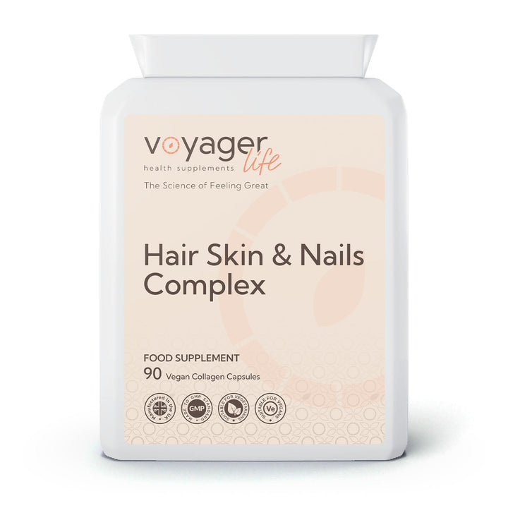Hair Skin & Nails Complex 90 Vegan Collagen Capsules