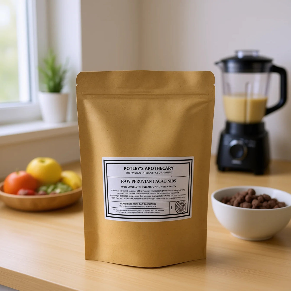 Raw Peruvian Criollo Cacao Nibs