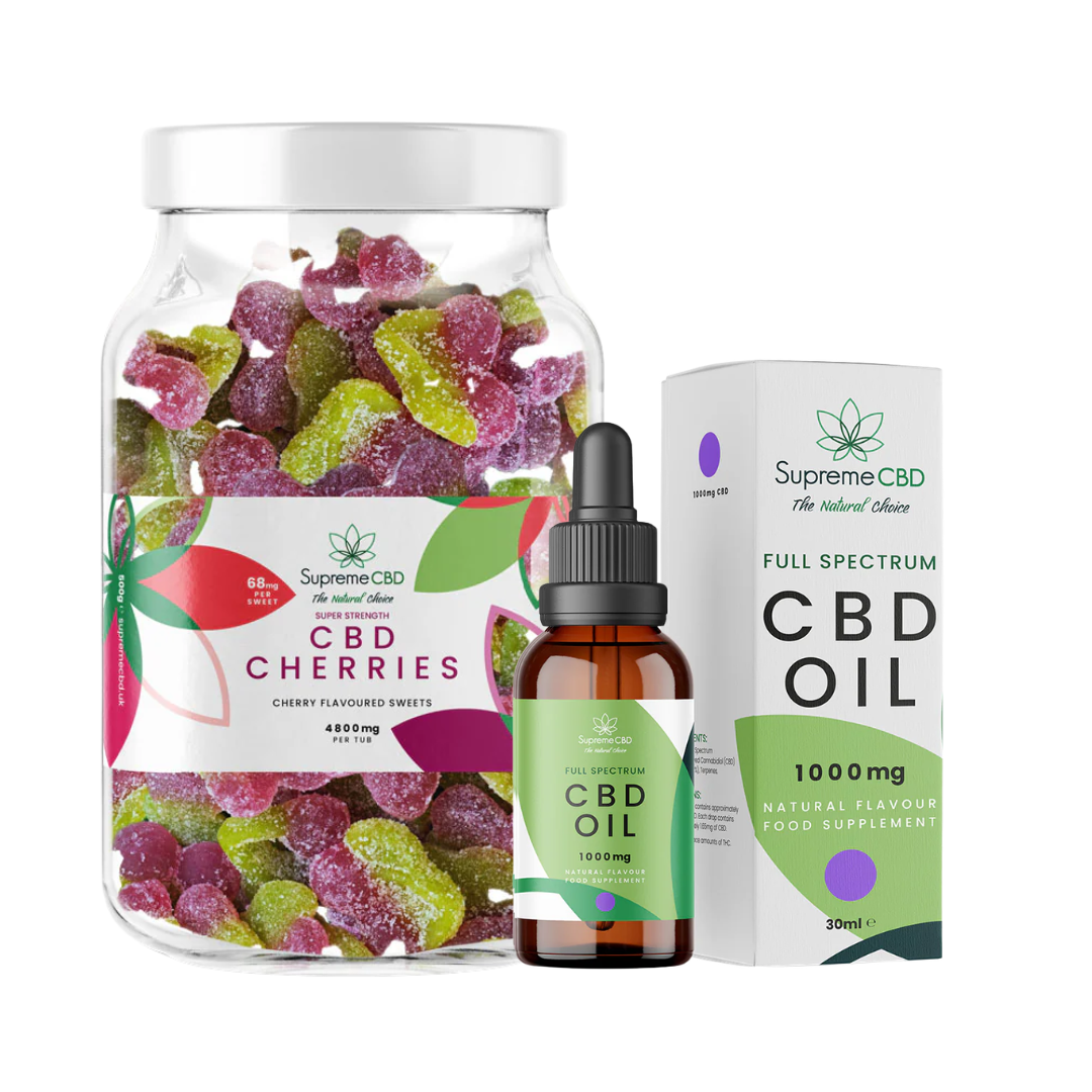 Supreme CBD - CBD Oil With FREE 4800mg Gummies