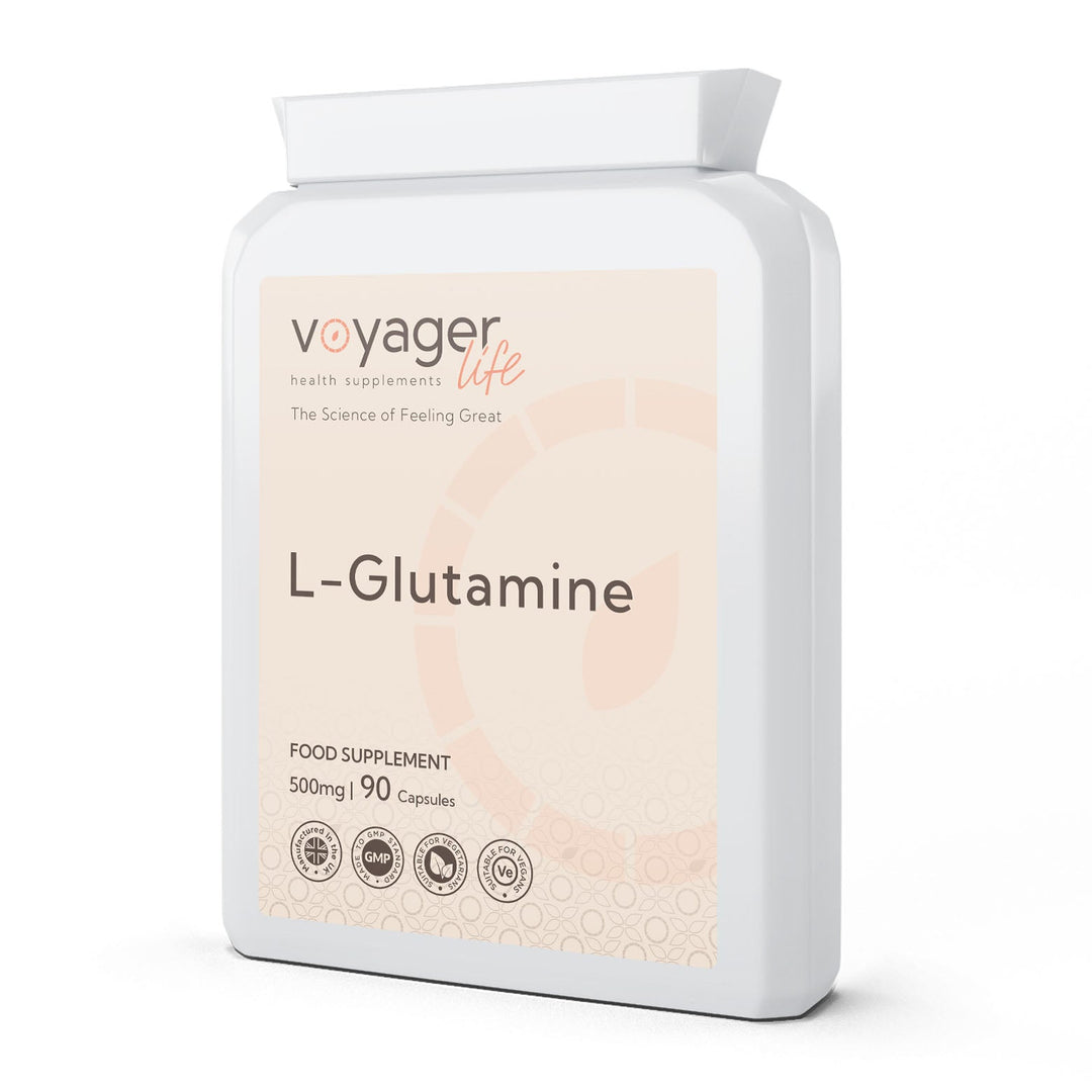 L-Glutamine 500mg 90 Capsules