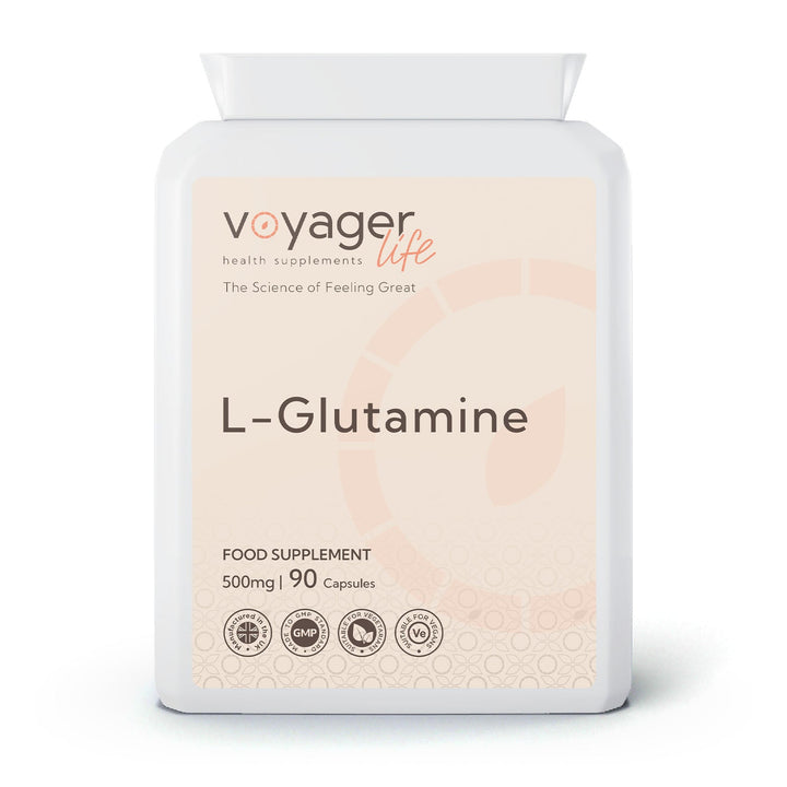 L-Glutamine 500mg 90 Capsules