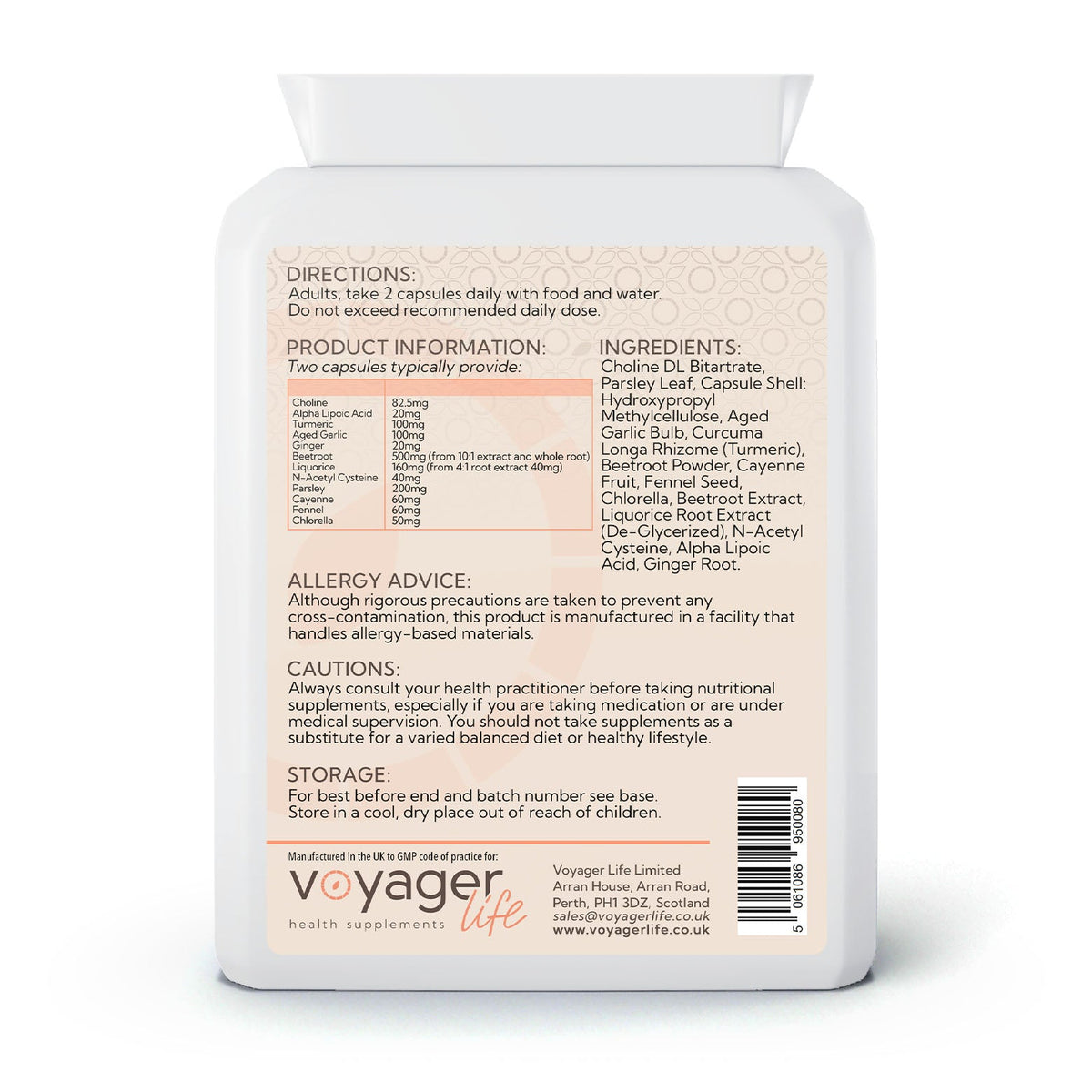 Liver Support Choline Complex