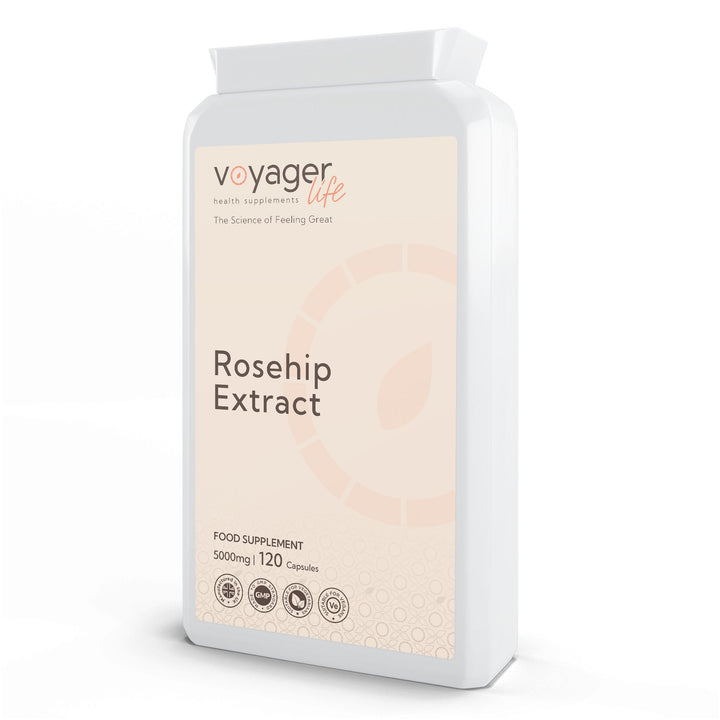 Rosehip Extract 5000mg & Vitamin C 120 Capsules