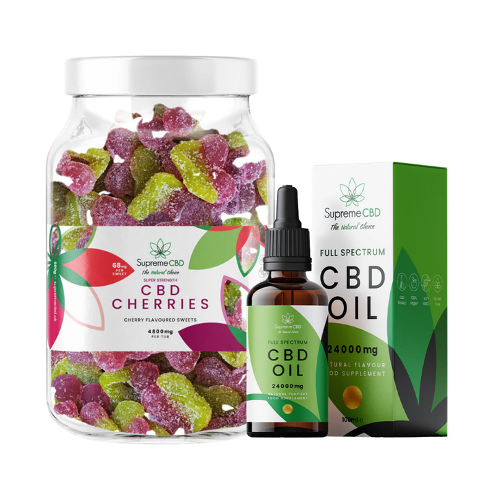 Supreme CBD - CBD Oil With FREE 4800mg Gummies