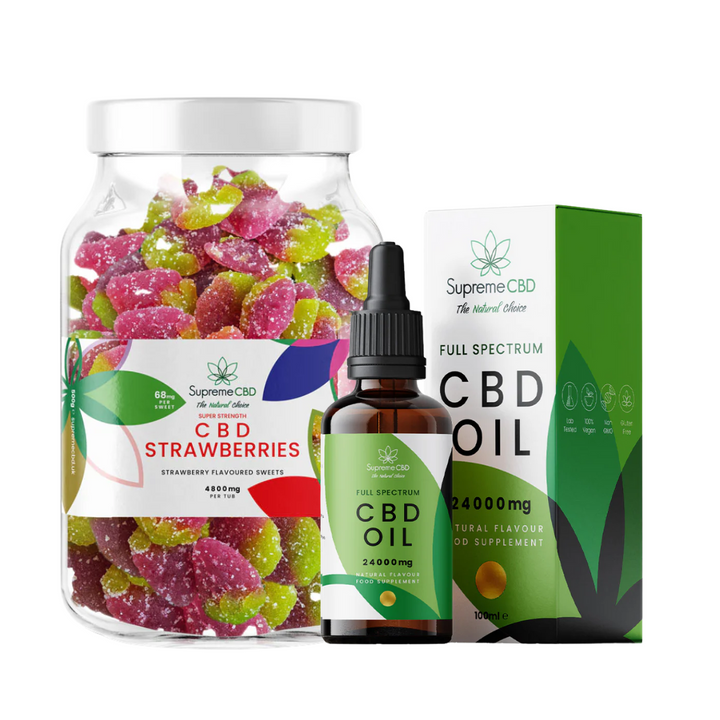 Supreme CBD - CBD Oil With FREE 4800mg Gummies