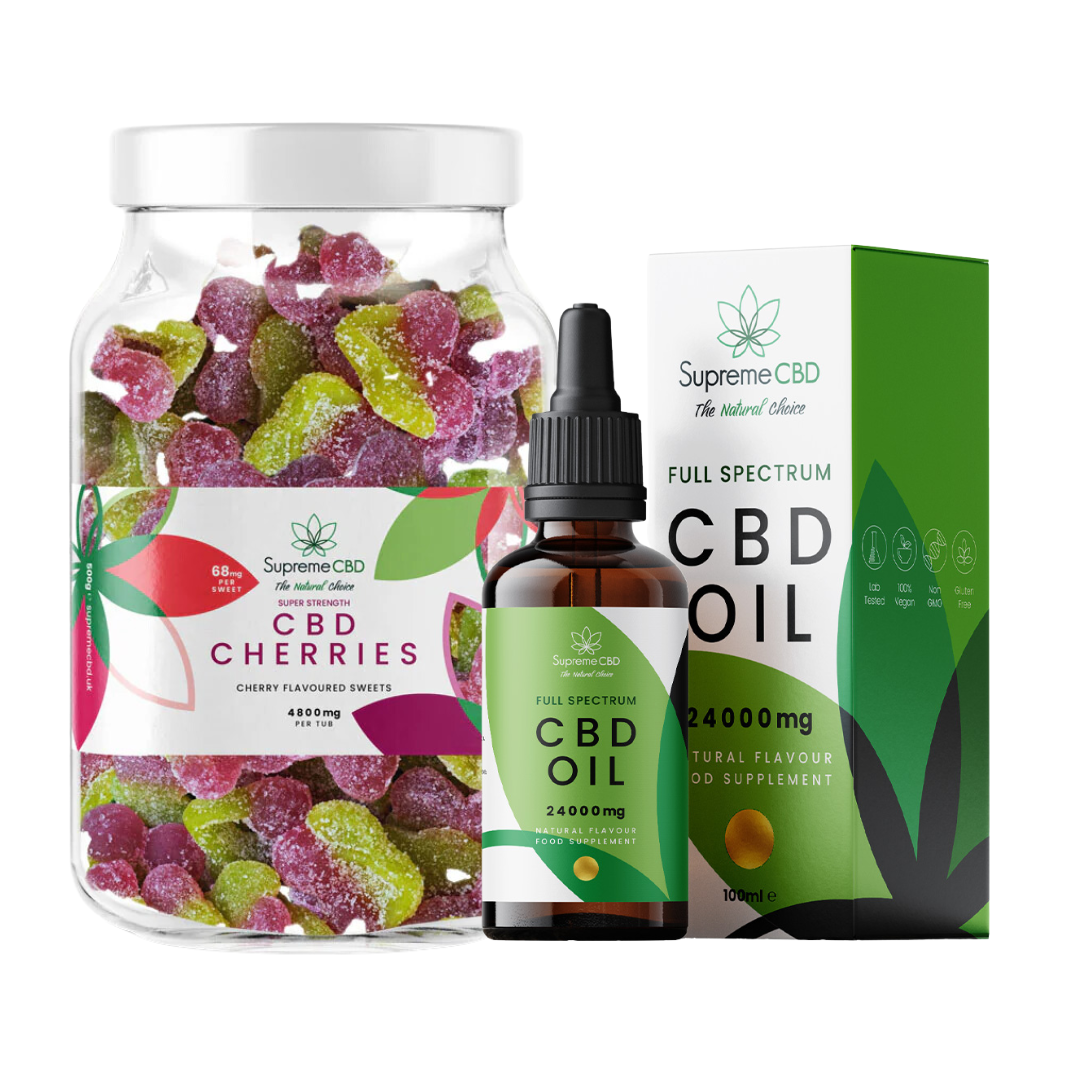 Supreme CBD - CBD Oil With FREE 4800mg Gummies