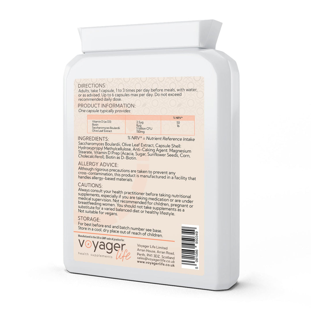 Saccharomyces Boulardii Complex 90 Capsules