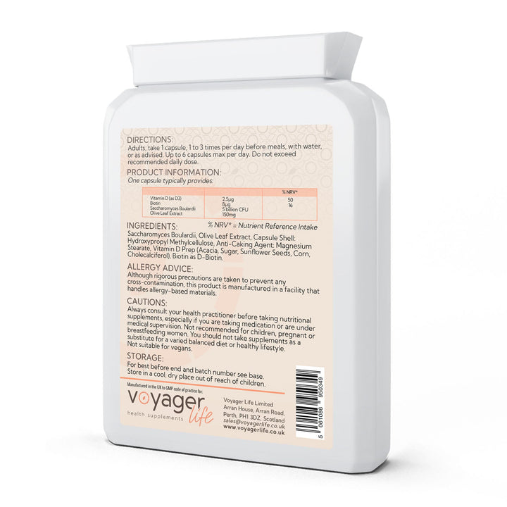 Saccharomyces Boulardii Complex 90 Capsules