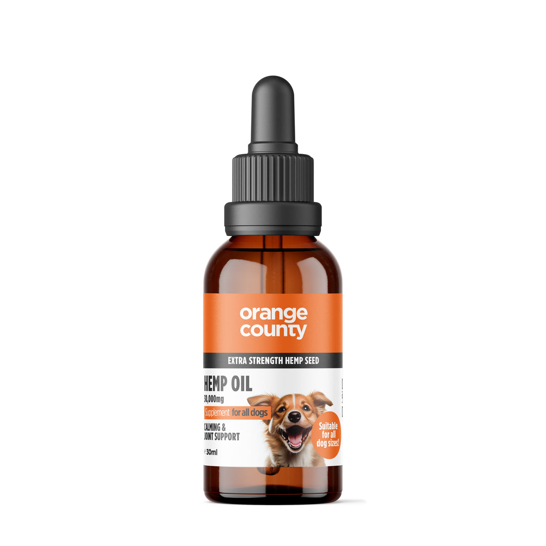 Orange County CBD - Extra Strength 30,000mg Pet Calming Hemp Seed Oil