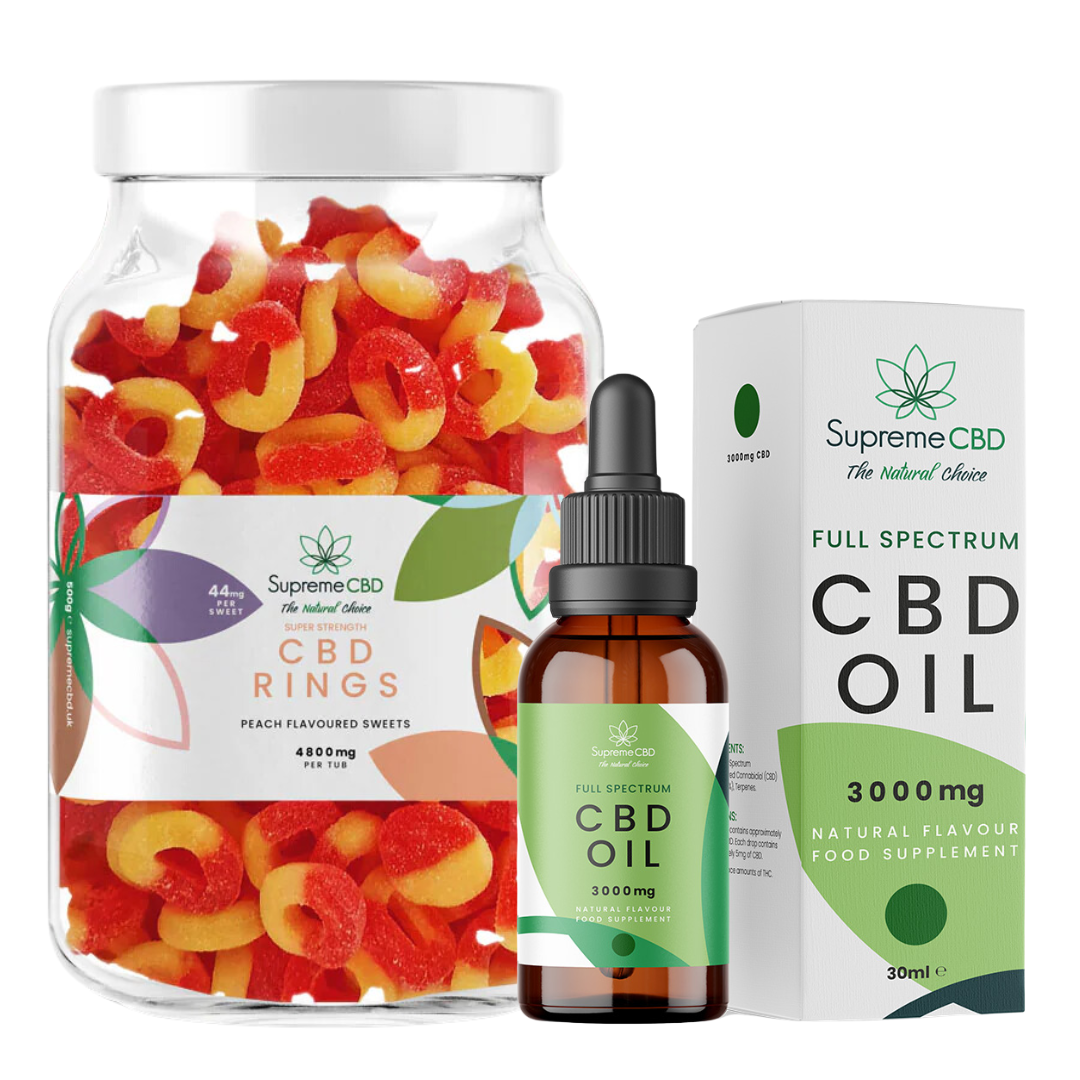Supreme CBD - CBD Oil With FREE 4800mg Gummies