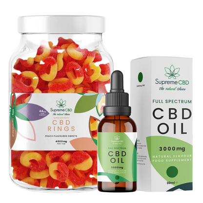 Supreme CBD - CBD Oil With FREE 4800mg Gummies