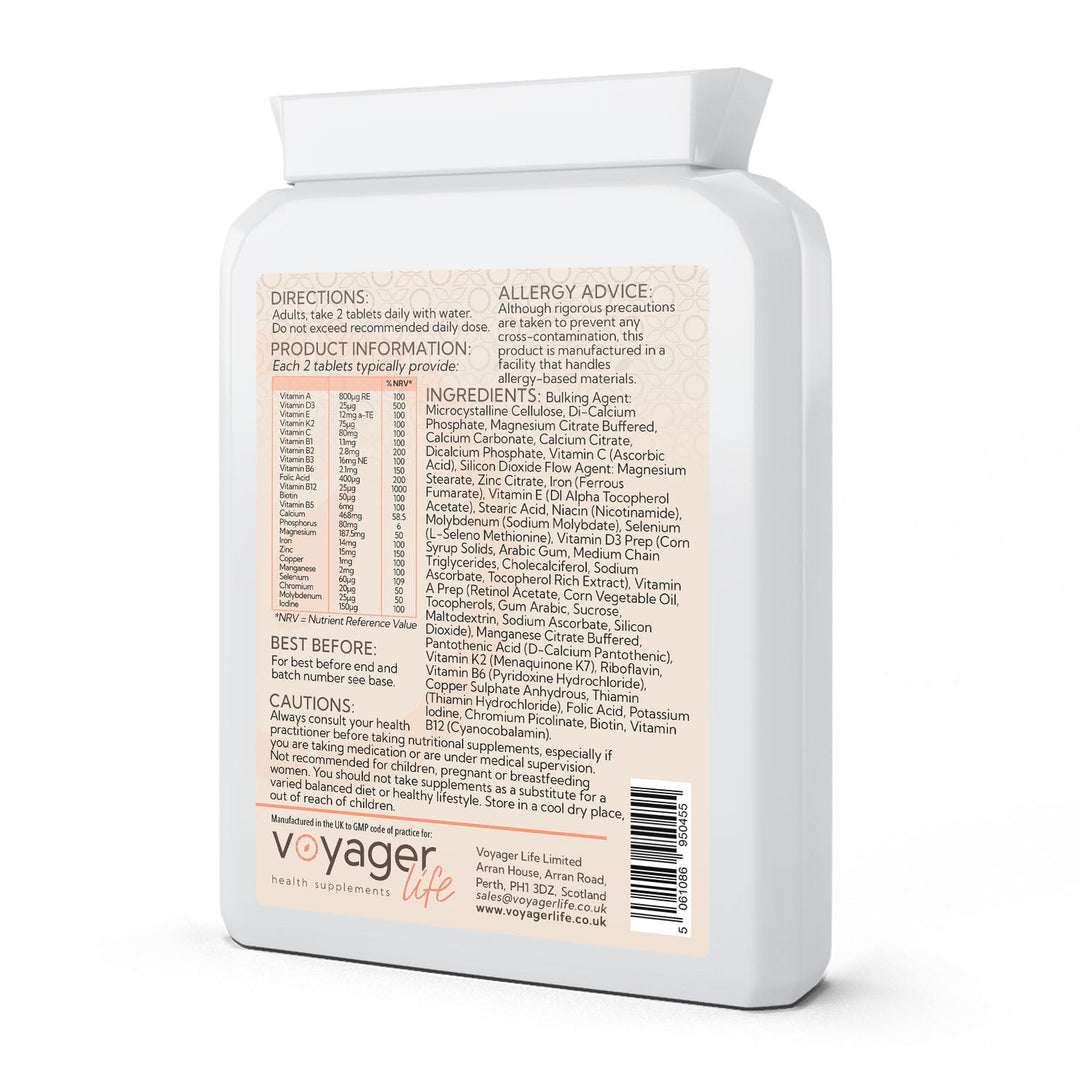 Vegan Multivitamin & Minerals 60 Capsules