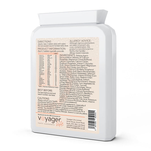Vegan Multivitamin & Minerals 60 Capsules