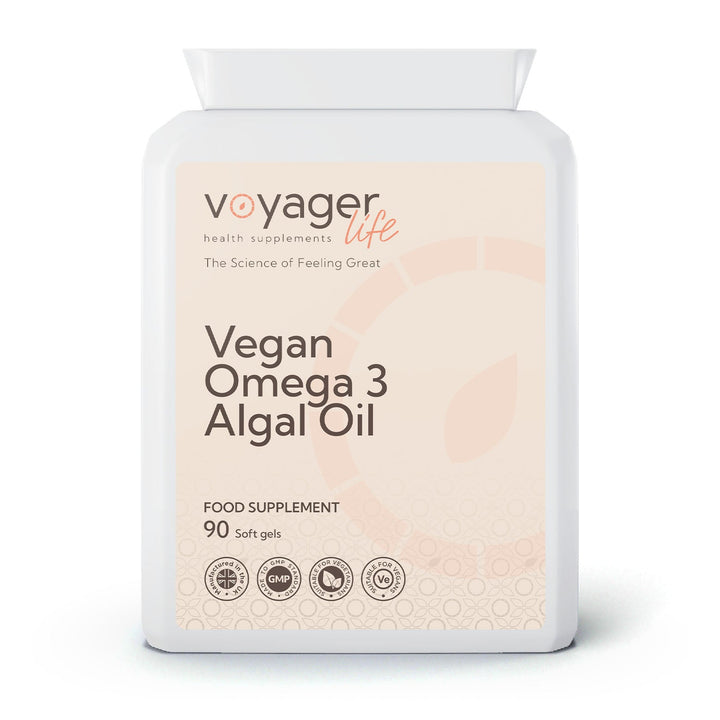 Vegan Omega 3 Algal Oil 90 Softgels