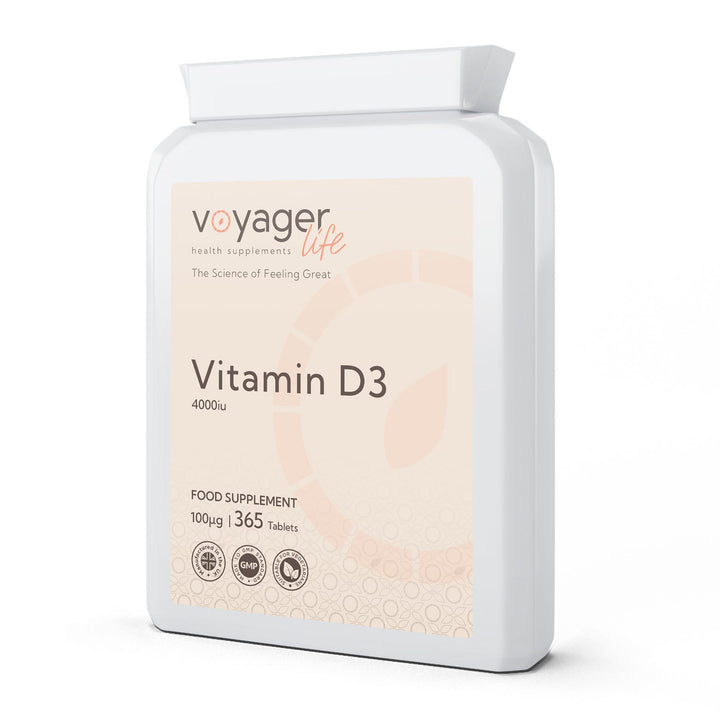 Vitamin D3 4,000iu 365 Tablets