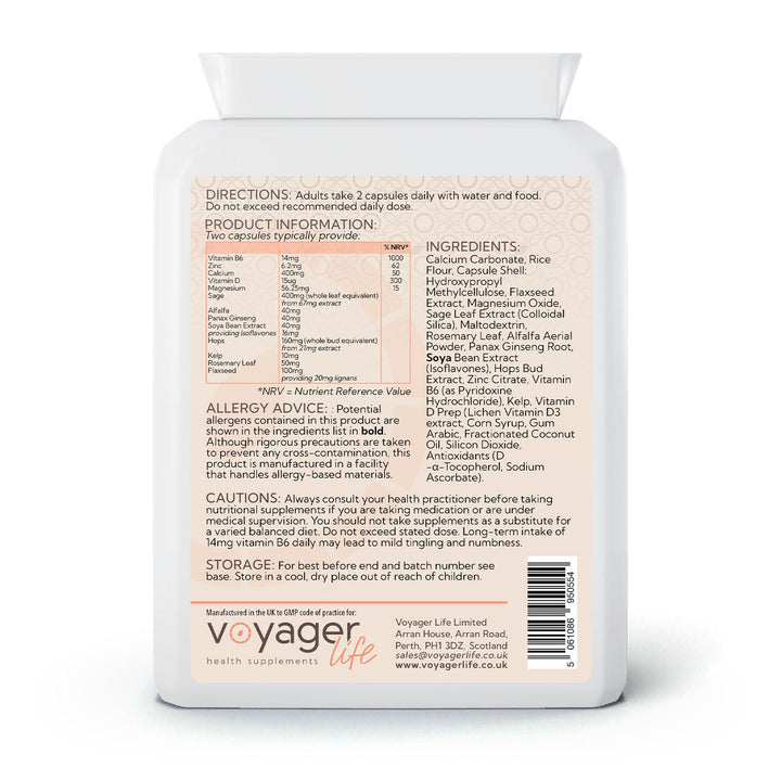 Women Bone & Hormone Support 60 Capsules