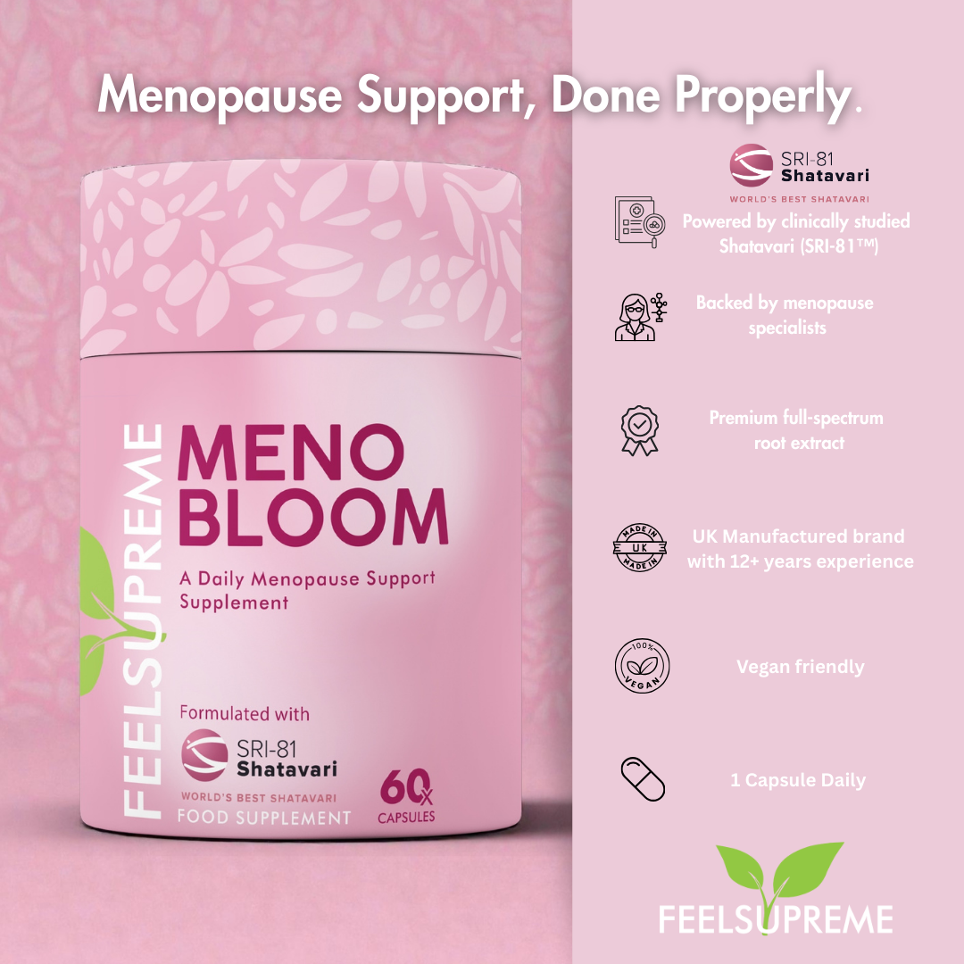 Feel Supreme - Meno Bloom | Menopause Support Supplement for Hormonal Balance