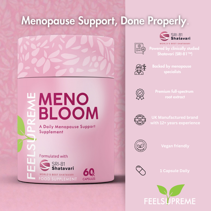 Feel Supreme - Meno Bloom | Menopause Support Supplement for Hormonal Balance
