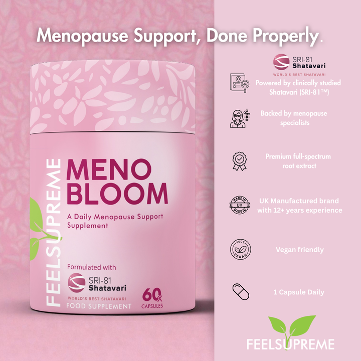 Feel Supreme - Meno Bloom | Menopause Support Supplement for Hormonal Balance