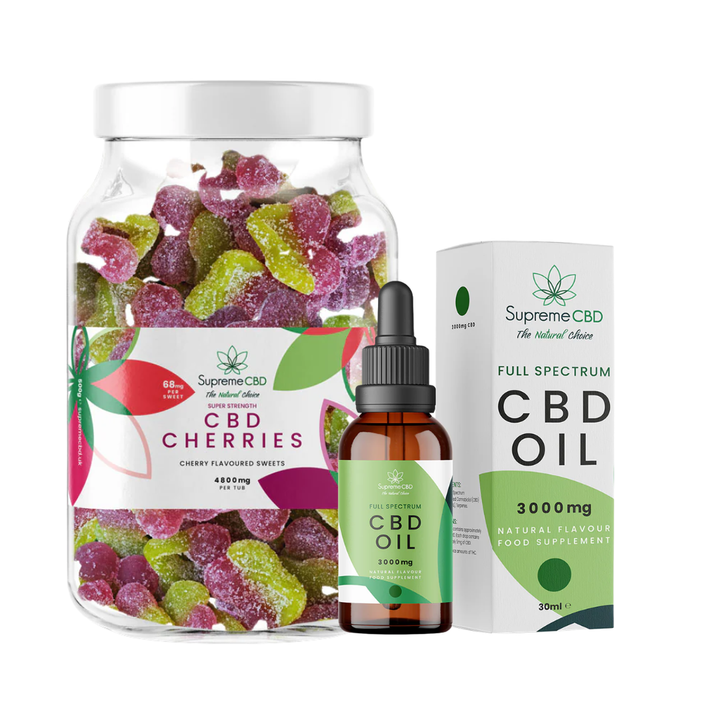 Supreme CBD - CBD Oil With FREE 4800mg Gummies