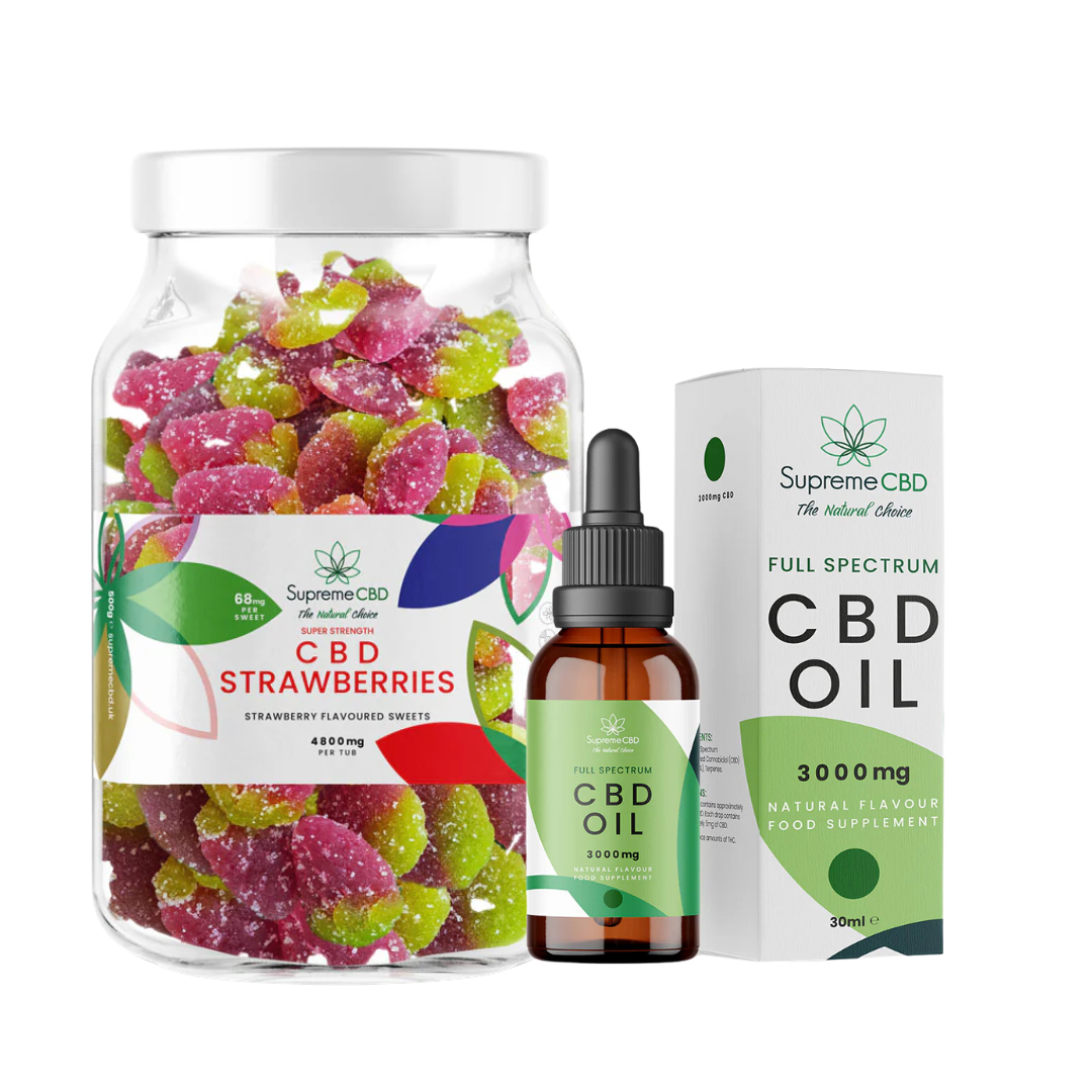 Supreme CBD - CBD Oil With FREE 4800mg Gummies