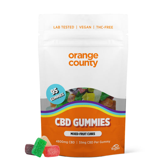 CBD Gummy Cubes 1600mg - 4800mg (Large Bag)