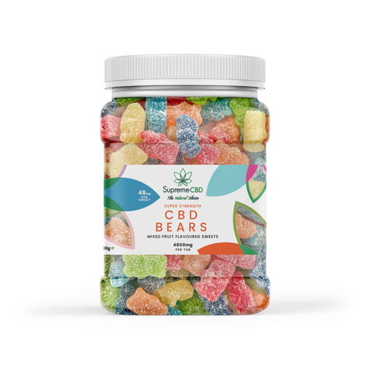 Supreme CBD -Super Strength CBD Gummy Bears (4800mg)