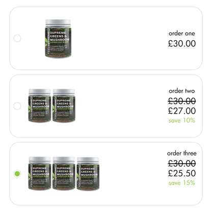 Feel Supreme - Supreme Greens And Mushroom Superfood Blend