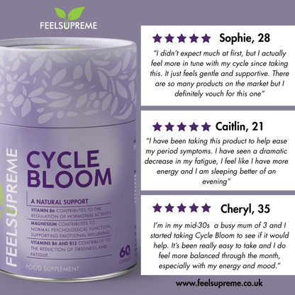 Feel Supreme - Cycle Bloom |  Monthly Cycle & Hormonal Balance Support